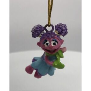 2008 Mini Sesame‎ Street Baby Abby Cadabby Christmas Ornament *broken wing